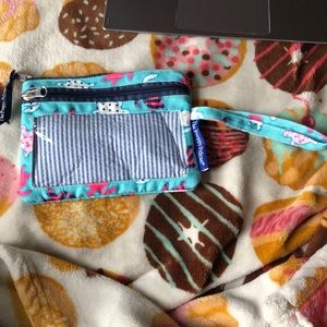 The Tipsy Turtle Preppy Pelican Wristlet